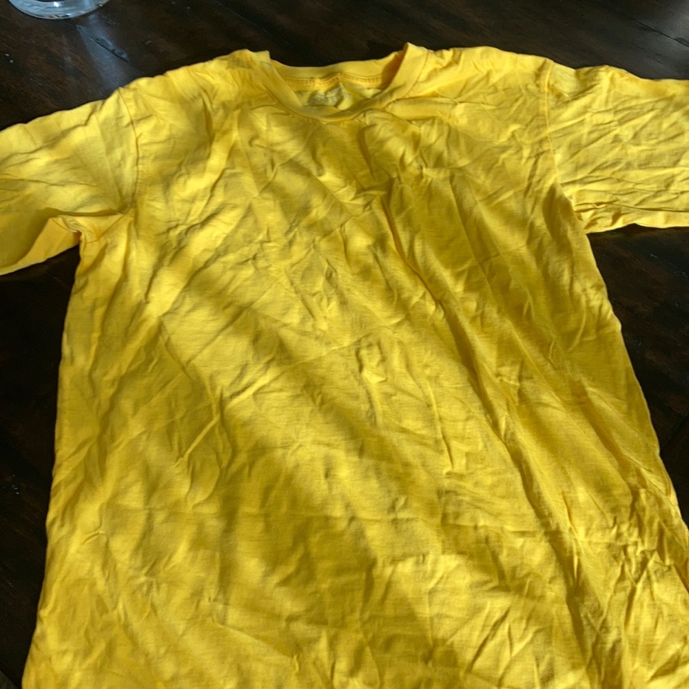 Yellow shirt